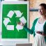 Some 59% of North American professionals say their offices have made environmentally friendly changes in the last 3 years.